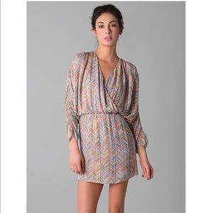 Parker Zigzag Beaded Batwing Dress